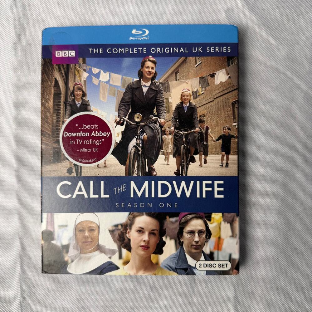 NWT Call the Midwife Season One Blu-ray 2 Disc Set BBC‎ New Sealed w/ Slipcover